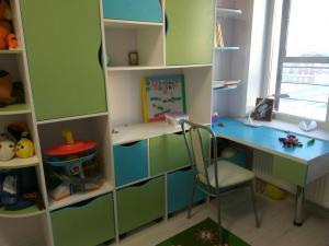 Комплект детской мебели: зеленый/аква фото 2