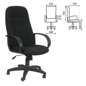 Кресло офисное «Универсал», СН 727, ткань, черное.