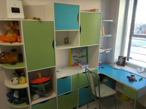 Комплект детской мебели: зеленый/аква фото 3