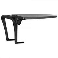 Стол (пюпитр) для стула «ИЗО», для конференций, складной, пластик/металл, черный